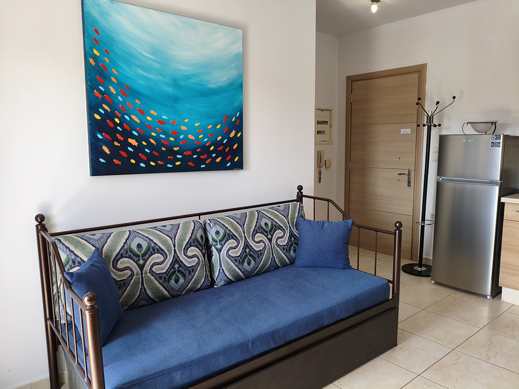 Apartment Kalipso – всекидневна с кухня близо до плажа в Керамоти